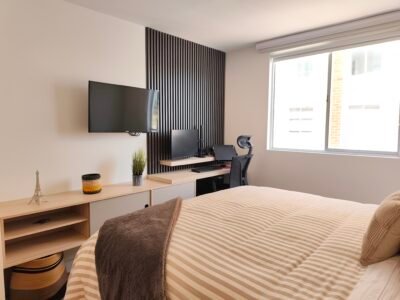Se arrienda apto de 1 habitación en piso 4