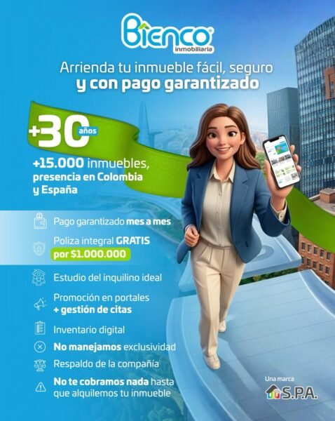 Necesitas arrendar tu inmueble